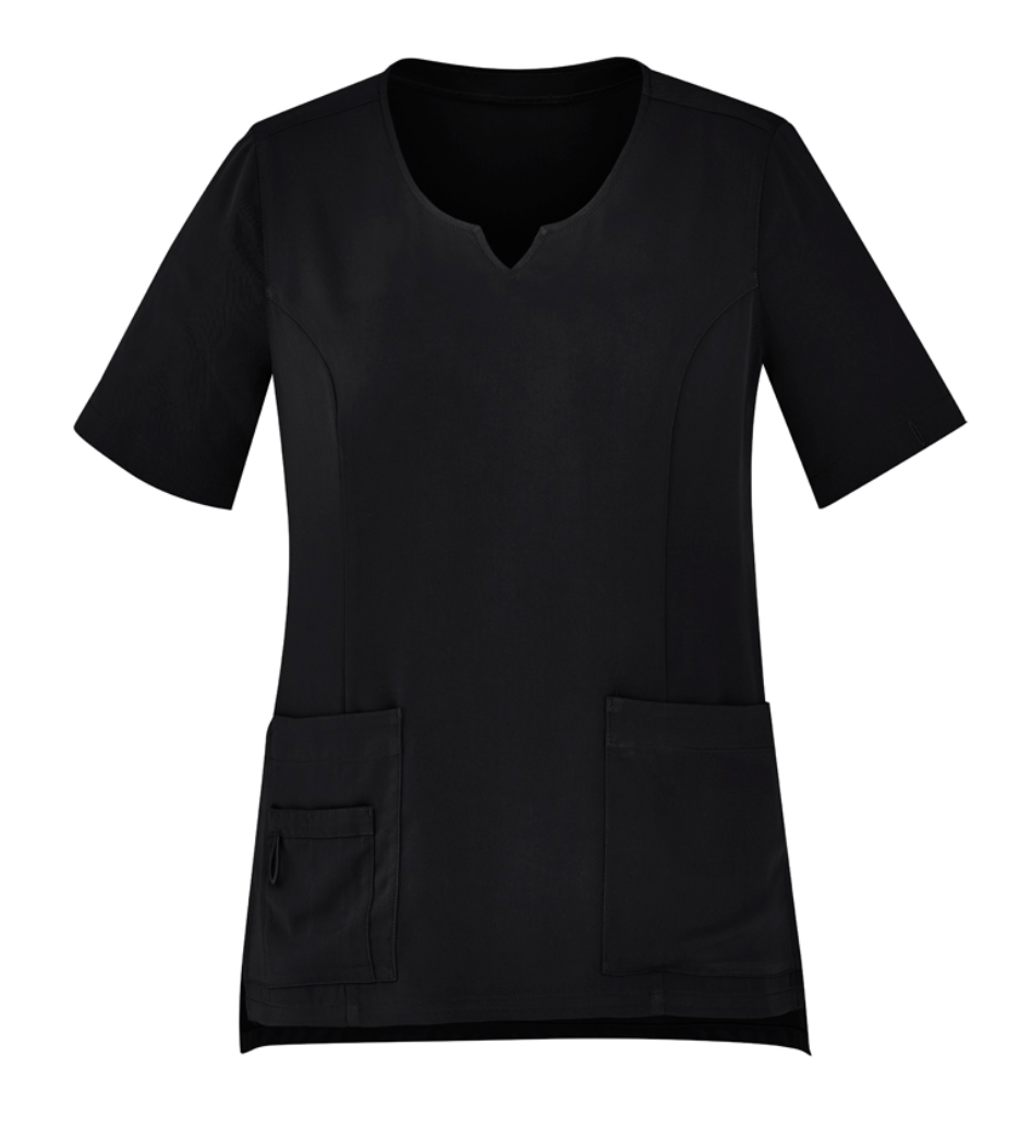 Ladies Round Neck Scrub Top