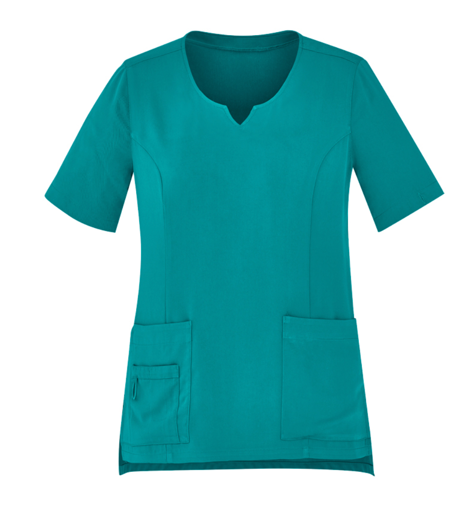 Ladies Round Neck Scrub Top