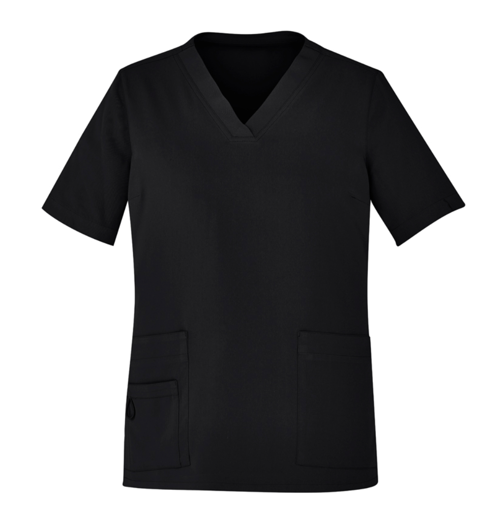 Womens Avery V-neck Scrub Top