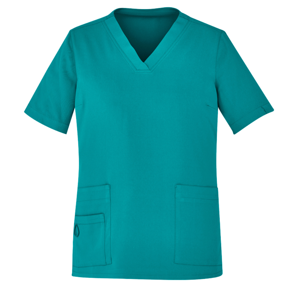 Womens Avery V-neck Scrub Top