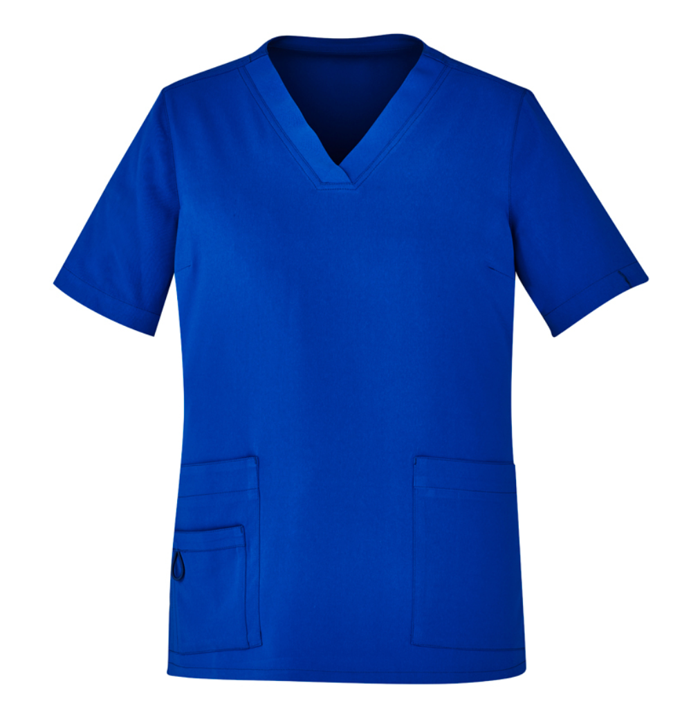 Womens Avery V-neck Scrub Top
