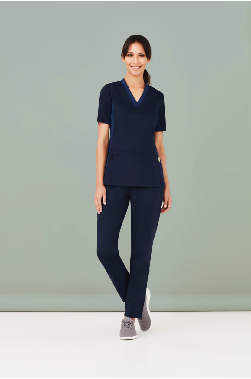 Womens Riley V-Neck Scrub Top