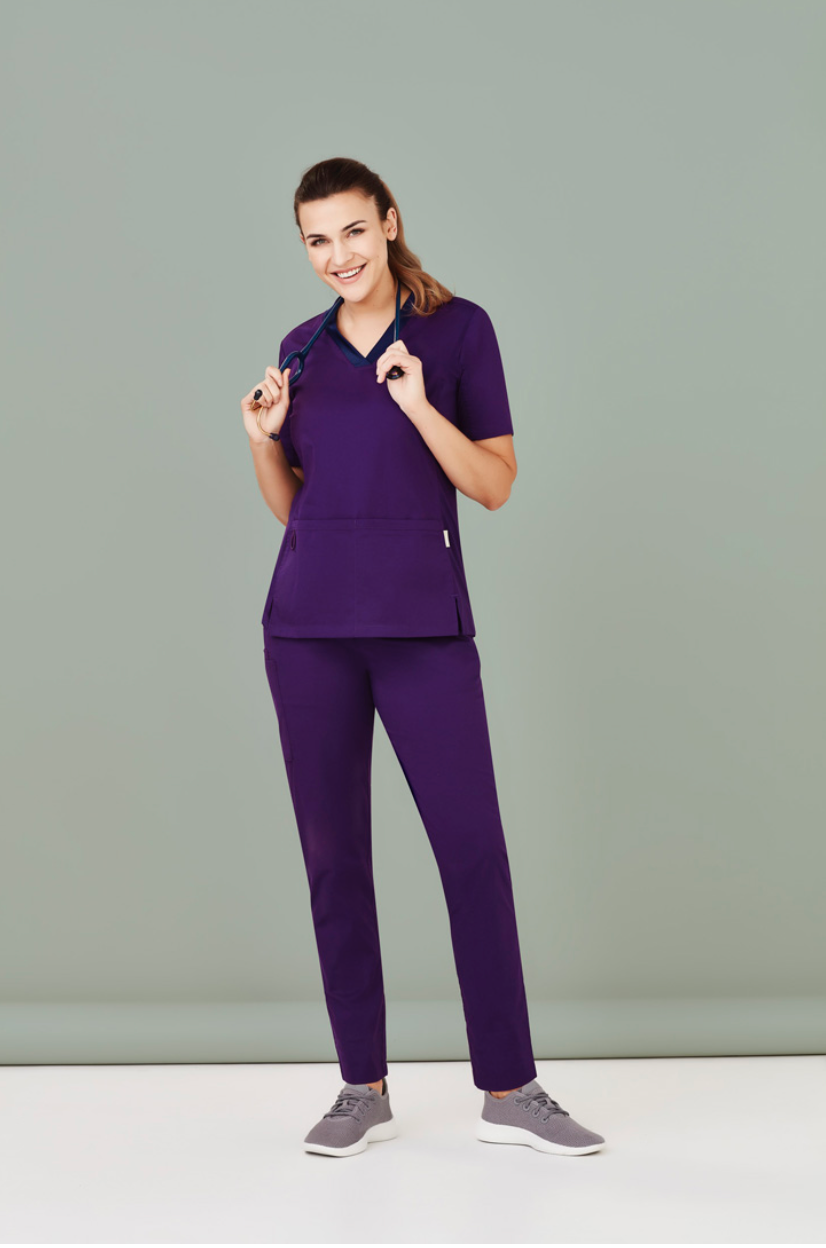Womens Riley V-Neck Scrub Top