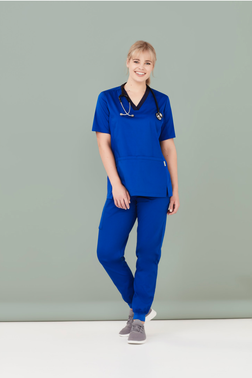Womens Riley V-Neck Scrub Top