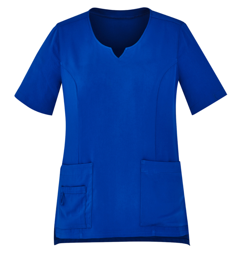 Ladies Round Neck Scrub Top