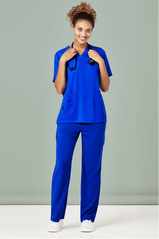 Womens Straight Leg Scrub Pant