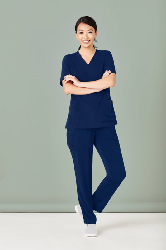 Womens Slim Leg Scrub Pant